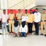 माळेगाव पोलिसांची कारवाई; गावठी पिस्टल, जिवंत काडतूस व कुकरीसह दोघांना अटक